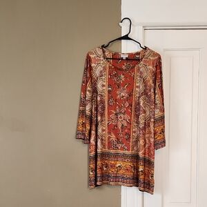 Avenue Floral Patterned Shirt
